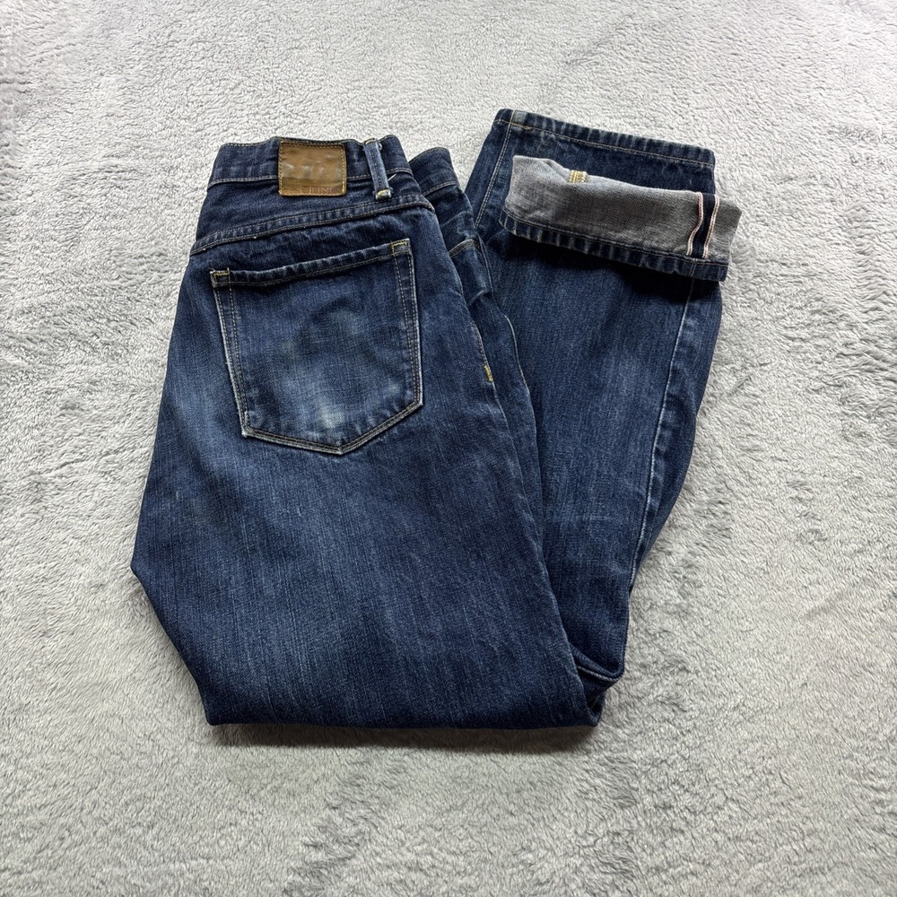 Lincs DC & Company Selvedge Jeans Size 32x30‎ Blue Medium Straight Leg